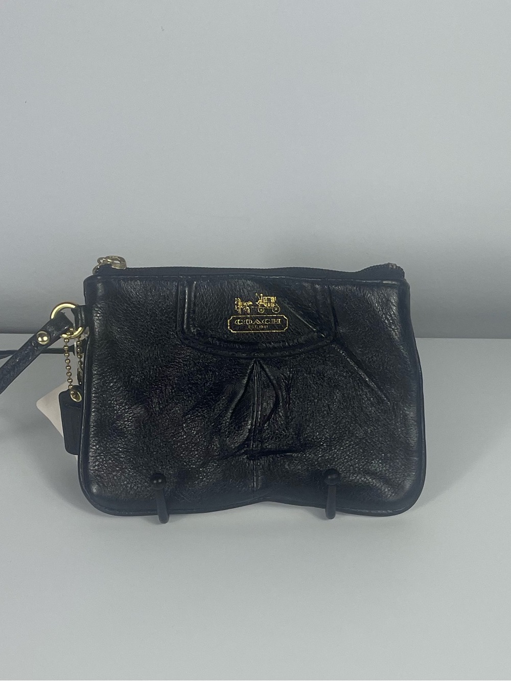NWT Coach Madison Leather Sm Wristlet